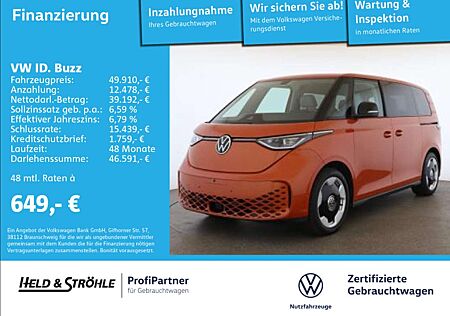 VW ID.BUZZ Volkswagen ID. Buzz Pro AHK MATRIX 360°KAM NAVPRO EL. TÜREN