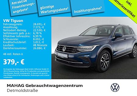 VW Tiguan Volkswagen 1.4 TSI eHybrid LIFE AHK Navi LED Kamera