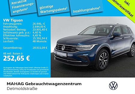 VW Tiguan Volkswagen 1.4 TSI eHybrid LIFE AHK Navi LED Kamera