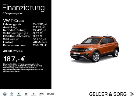 VW T-Cross Volkswagen Life Move TSI DSG LED*AHK*Digital*ACC