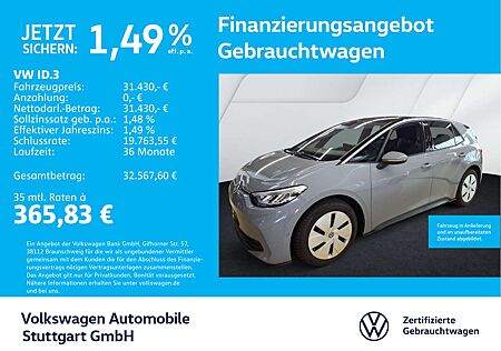 VW ID.3 Volkswagen Pro Navi Kamera Stdhzg ACC LED SHZ