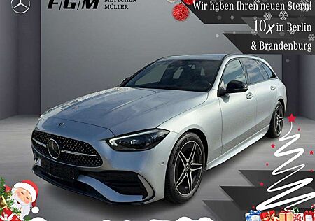 Mercedes-Benz C 220 T d 4M AMG Line Burm|DigiLight|TWA|360|AHK