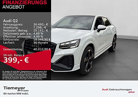 Audi Q2 35 TDI 2x S LINE LM19 FEINNAPPA PANO SONOS