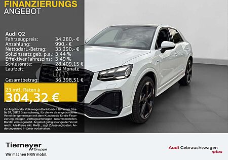Audi Q2 35 TDI 2x S LINE LM19 FEINNAPPA PANO SONOS