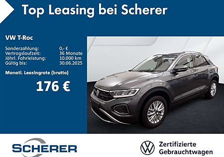 VW T-Roc Volkswagen 1.0 TSI Life NAVI APP SHZ Ganzjahresreifen