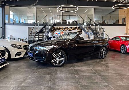 BMW 218 d Cabrio Sport Line *AHK*SHZ*Klima*Navi*