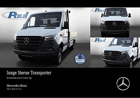 Mercedes-Benz Sprinter 319 Pritsche 4x4 Länge3,88m+LED+AHK3,5