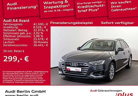 Audi A4 Advanced 35 TDI S tr. STDHZG PDC NAVI