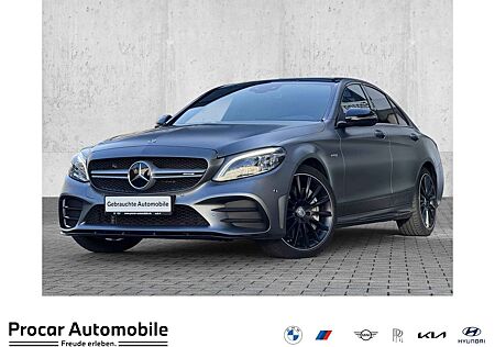 Mercedes-Benz C 43 AMG 4Matic Multibeam Pano ACC HuD Burmester