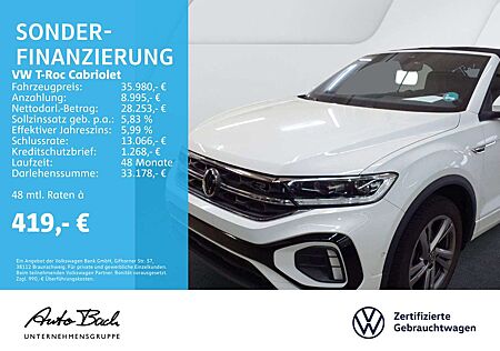 VW T-Roc Volkswagen 1.5 TSI "R-Line" DSG Navi LED Di