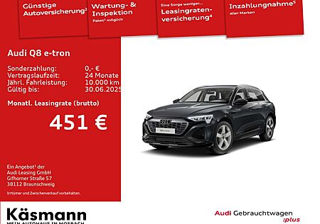 Audi Q8 e-tron S line 50 qu MATRIX 360° NAV SHZ ACC