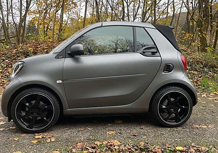 Smart ForTwo cabrio Matt Grau Brabus Software 122PS