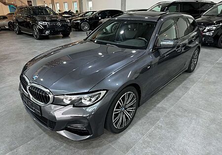 BMW 320 d Touring M Sport*LED*AHK*Pano*H&K*Teilleder