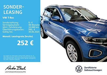 VW T-Roc Volkswagen 1.5 TSI DSG Style, Navi, LED, Parkassist,