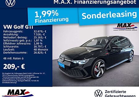 VW Golf GTI Volkswagen Golf VIII GTI 2.0 TSI DSG BLACK IQ.LIGHT+AHK+RFK