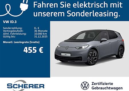 VW ID.3 Volkswagen Pro S 82kWH IQ.LIGHT WäPu. 360° ACC