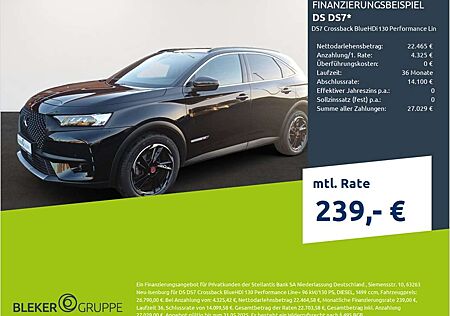 DS Automobiles DS7 Crossback DS 7 Crossback BlueHDi 130 Performance Line+