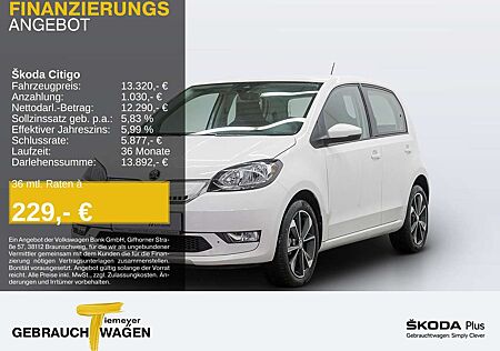 Skoda Citigo e iV STYLE SITZHZ DAB BLUETOOTH