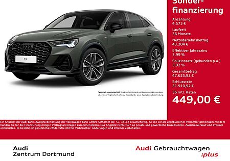 Audi Q3 Sportback 40 quattro S LINE BLACKPAK AHK LM19