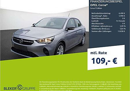 Opel Corsa F Edition