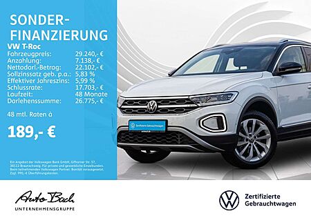 VW T-Roc Volkswagen 1.5 TSI DSG Style, Navi, LED, AHK, App-Con