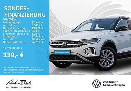 VW T-Roc Volkswagen 1.5 TSI DSG Style, Navi, LED, AHK, App-Con