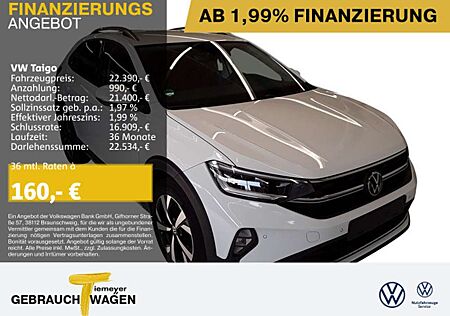 VW Taigo Volkswagen 1.5 TSI DSG STYLE NAVI AHK KAMERA ACC