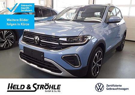VW T-Cross Volkswagen Style 1.0 TSI IQ-LED NAV ALU18 KAM BEATS