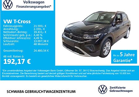 VW T-Cross Volkswagen Life 1.0 TSI *LED*VIRTUAL*ACC*R-KAM*17"*