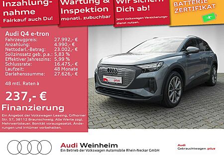 Audi Q4 e-tron 40 Matrix LED AHK Kamera Navi uvm