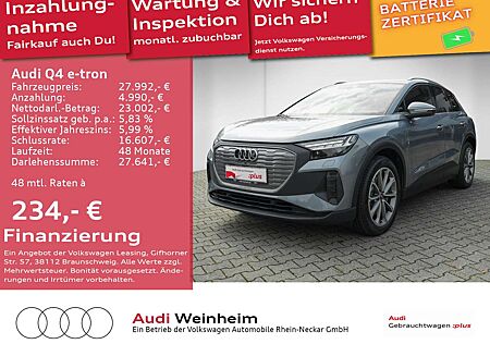 Audi Q4 e-tron 40 Matrix LED AHK Kamera Navi uvm