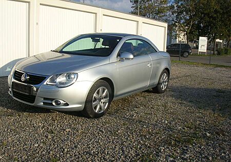 VW Eos Volkswagen 2.0 TDI-Leder-PDC-Navi-Klima-1.Hand-Tüv Neu ..