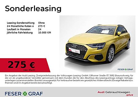 Audi A3 40 TFSI e Design Select/Optik Schwarz/18 Zoll