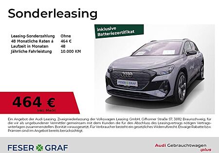 Audi Q4 e-tron 45 2x S line ACC AHK Matrix Navi 360°