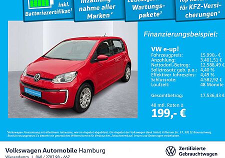 VW e-up! Volkswagen e-up! e-up LED DAB Klima