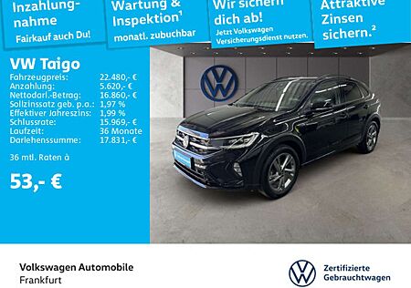 VW Taigo Volkswagen 1.0 TSI R-Line Alu17" DC IQ.LIGHT Navi Ans