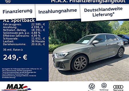 Audi A1 30 TFSI S-LINE LED+KAMERA+VCP+NAVI+