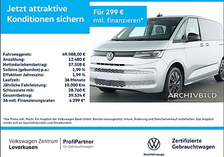 VW T7 Multivan Volkswagen MATRIX PANO KLIMA KEYLESS START