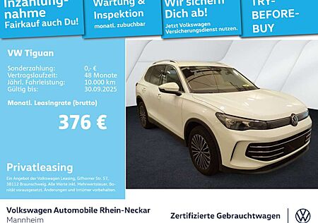 VW Tiguan Volkswagen 1.5 TSI neues Model Elegance LED Navi DSG