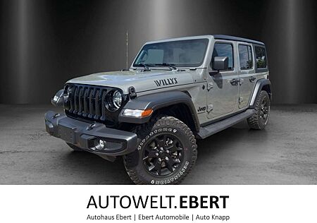 Jeep Wrangler 3.6 Willys 4 Door 4x4 V6 SHZ/NAVI/AHK/L