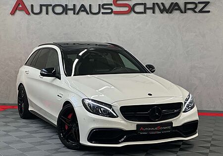 Mercedes-Benz C 63 AMG C 63S AMG Pano Burmester AHK Kamera Night Abgas