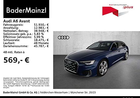 Audi A6 50 TFSIe quattro S line AHK Matrix ACC