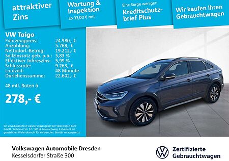 VW Taigo Volkswagen 1.0 TSI DSG AHZV Navi LED Kamera DAB