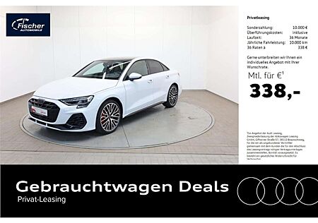 Audi S3 Limousine TFSI qu. P-Dach/HUD/19''/Sportabgas.
