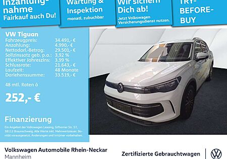 VW Tiguan Volkswagen 1.5 eTSI Life DSG Navi AHK Kamera uvm