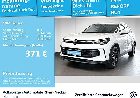 VW Tiguan Volkswagen 1.5 eTSI Life DSG Navi AHK Kamera uvm