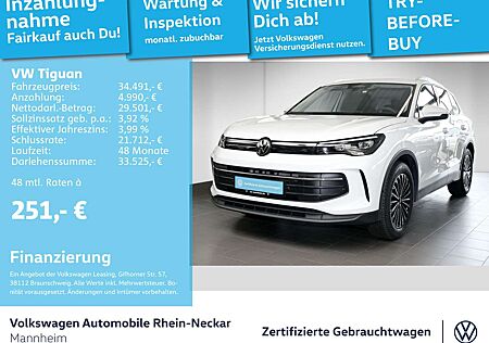 VW Tiguan Volkswagen 1.5 eTSI Life DSG Navi AHK Kamera uvm