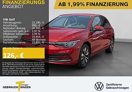 VW Golf Volkswagen 1.5 TSI MOVE NAVI LED SITZH VIRTUAL