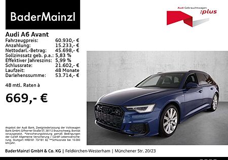 Audi A6 50 TDI quattro S line AHK Pano Matrix