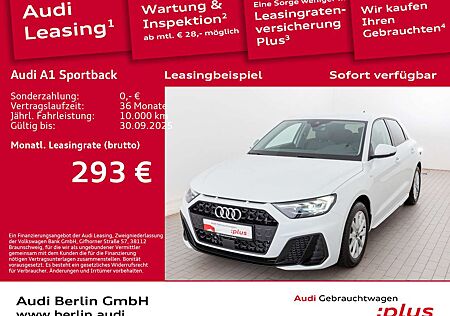 Audi A1 S line 25 TFSI S tr. VIRTUAL NAVI